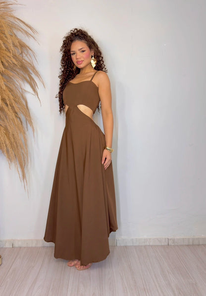 Women's Dress - Coffee